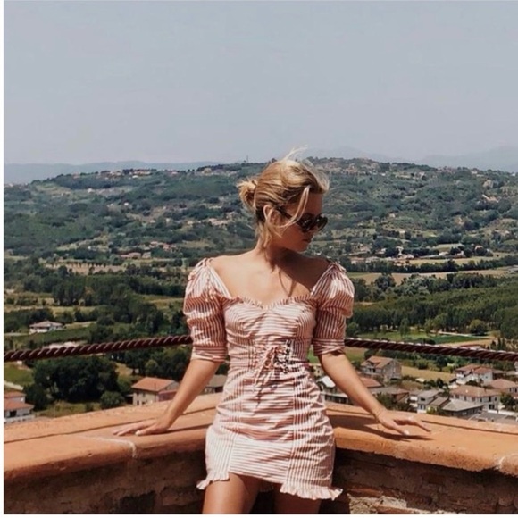 For love & lemons Dresses & Skirts - For love & lemons  Women's Striped Dress